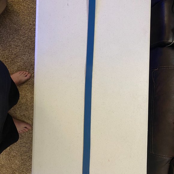 Louis Vuitton LV Initials M9755 Blue Leather Belt 100% Authentic - Picture 2 of 4